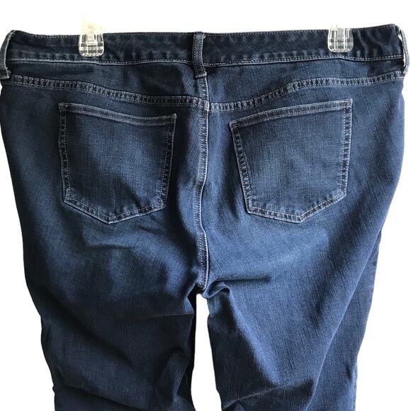 Torrid Premium Skinny Jeans Size 20R Dark Wash Mid Rise Ultimate Stretch Denim - Picture 8 of 16